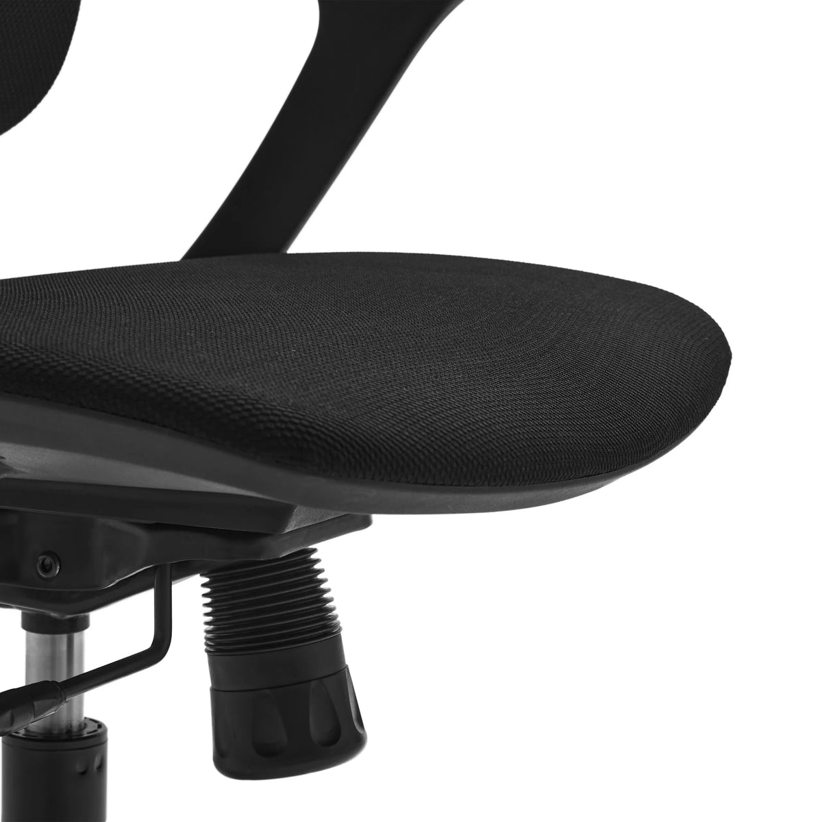 Asiento y muelle de gas de la Silla Home Office Malio en negro de hjh OFFICE