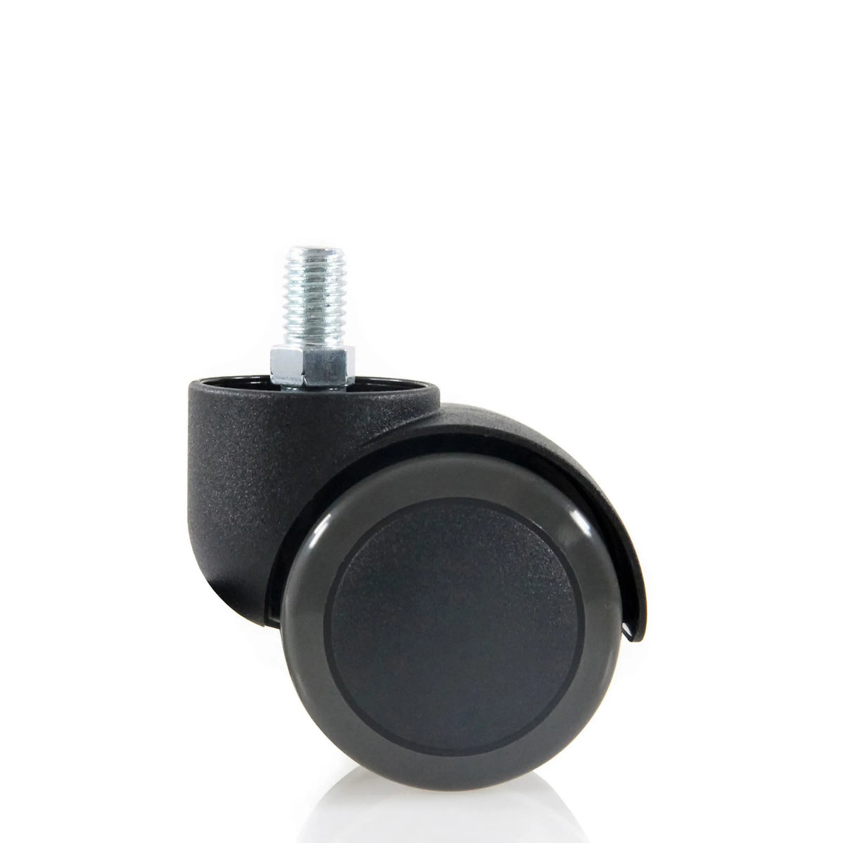 Ruedas para sillas 5x ROLO M10/50mm negras para suelos duros con perno roscado de hjh OFFICE