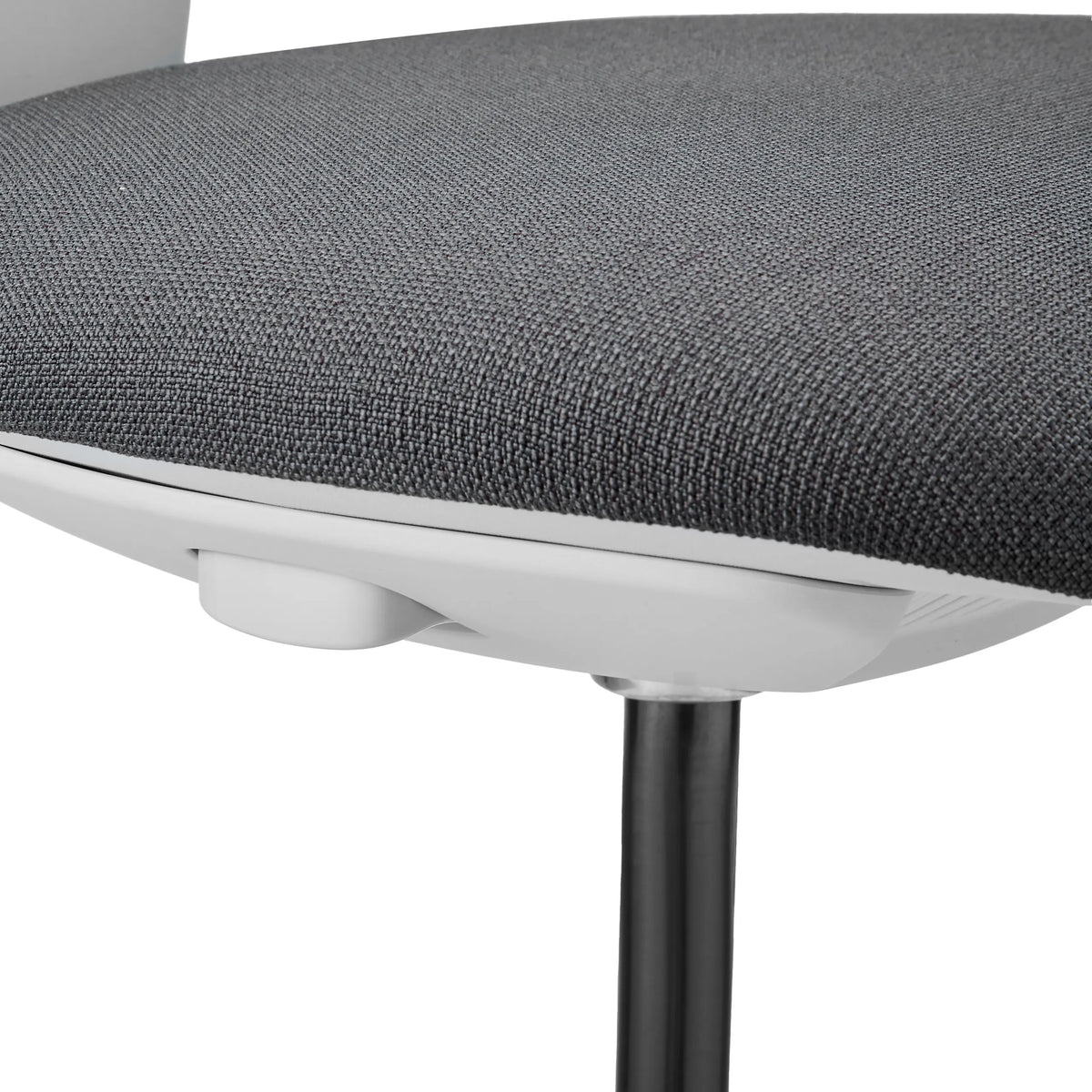 Tapizado de tela gris oscuro del asiento de la Silla de trabajo WORK MF2 W de hjh OFFICE