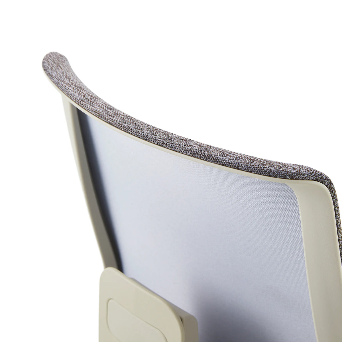 Borde superior del respaldo gris de la Silla Home Office Sitflex Lady de hjh OFFICE