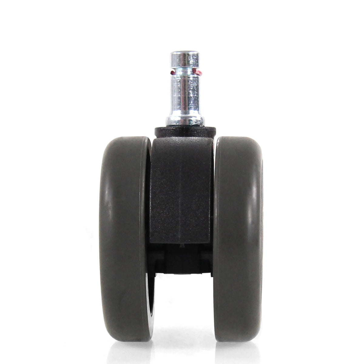 Ruedas para sillas dobles para suelos duros 5x ROLO FREE 10mm/65mm en negro de hjh OFFICE