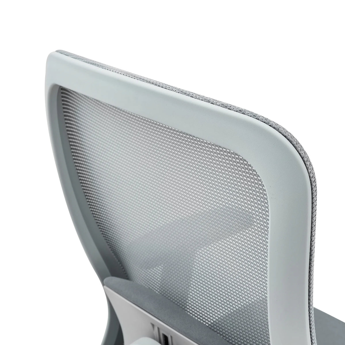 Respaldo de malla gris de la silla de mostrador Top Work 44 W de hjh OFFICE