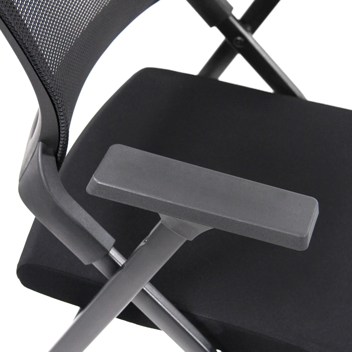 Reposabrazos negro de la silla plegable PRIORITY II de hjh OFFICE