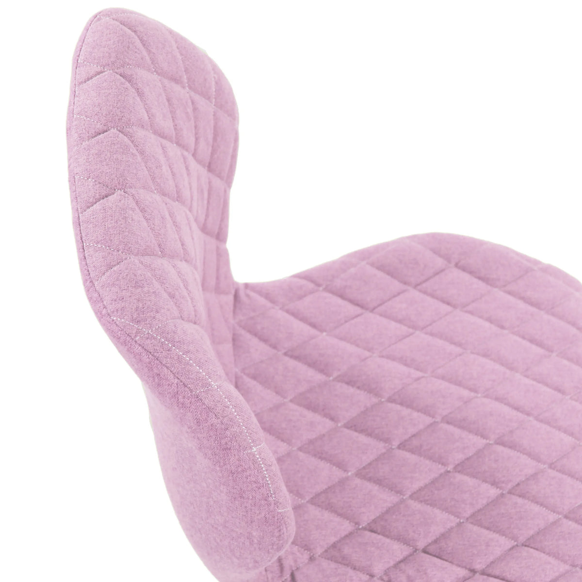 Tapicería acolchada rosa de la Silla giratoria para niños JOY II de hjh OFFICE