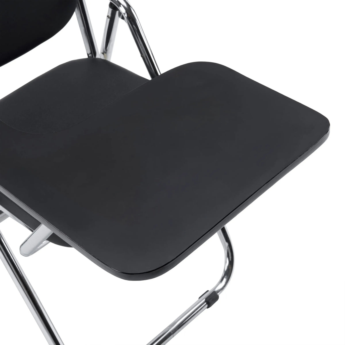 Tablero de escritura en negro de la silla plegable Esto T con estructura cromada de hjh OFFICE