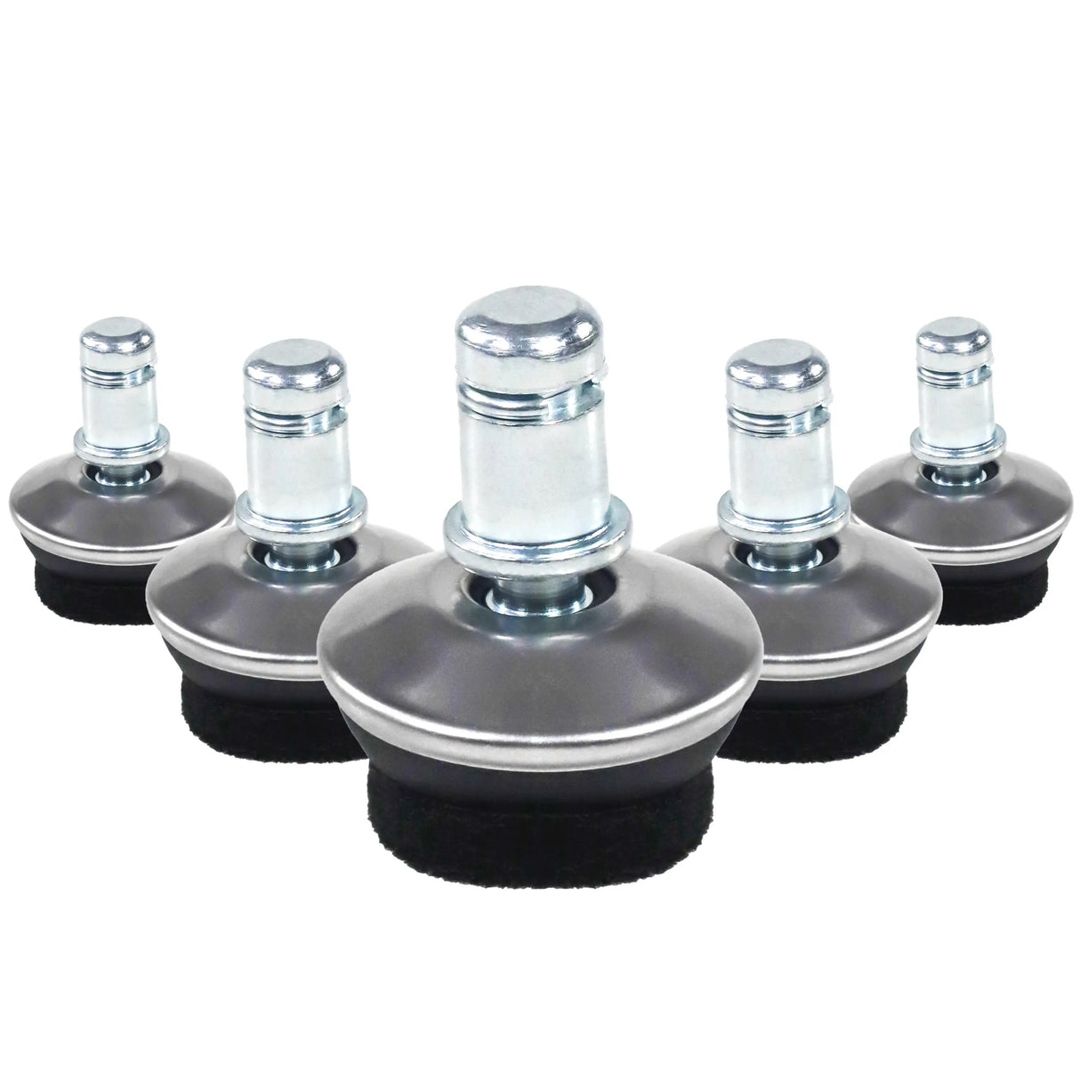 5 x STAND FZ | 11 mm | protectores de fieltro | suelo duro - deslizador para sillas