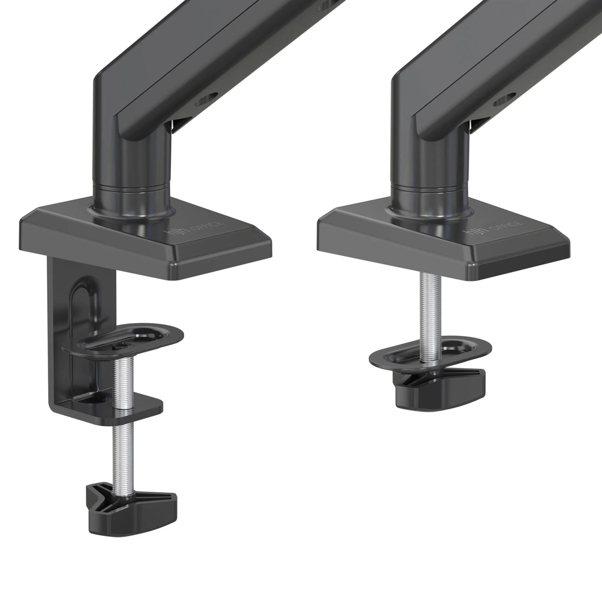 Sujeción de abrazadera de mesa del soporte de monitor Ergomount GF1 en negro de hjh OFFICE