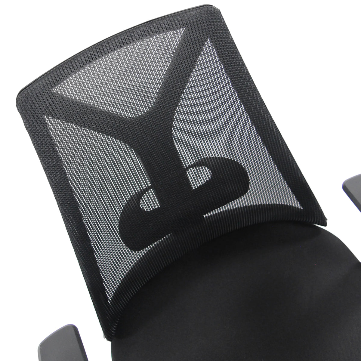 Respaldo de malla negra de la Silla Home Office FALUN BASIC de hjh OFFICE