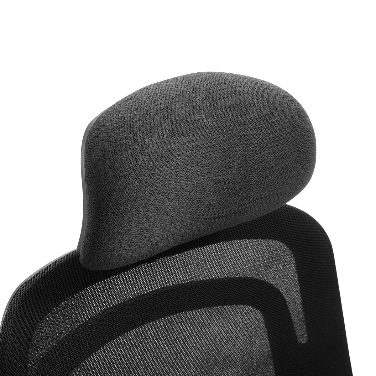 Reposacabezas de la Silla de oficina profesional Vivadapt en negro con malla de hjh OFFICE