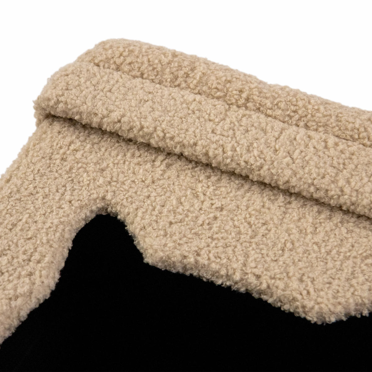 Funda de tela beige y esponjosa de la Casa para gatos PAWY ES de hjh LIVING