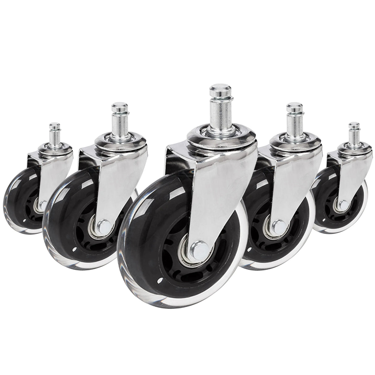 5x ROLO SKATE CT 11mm/75mm Suelos duros - Ruedas para sillas