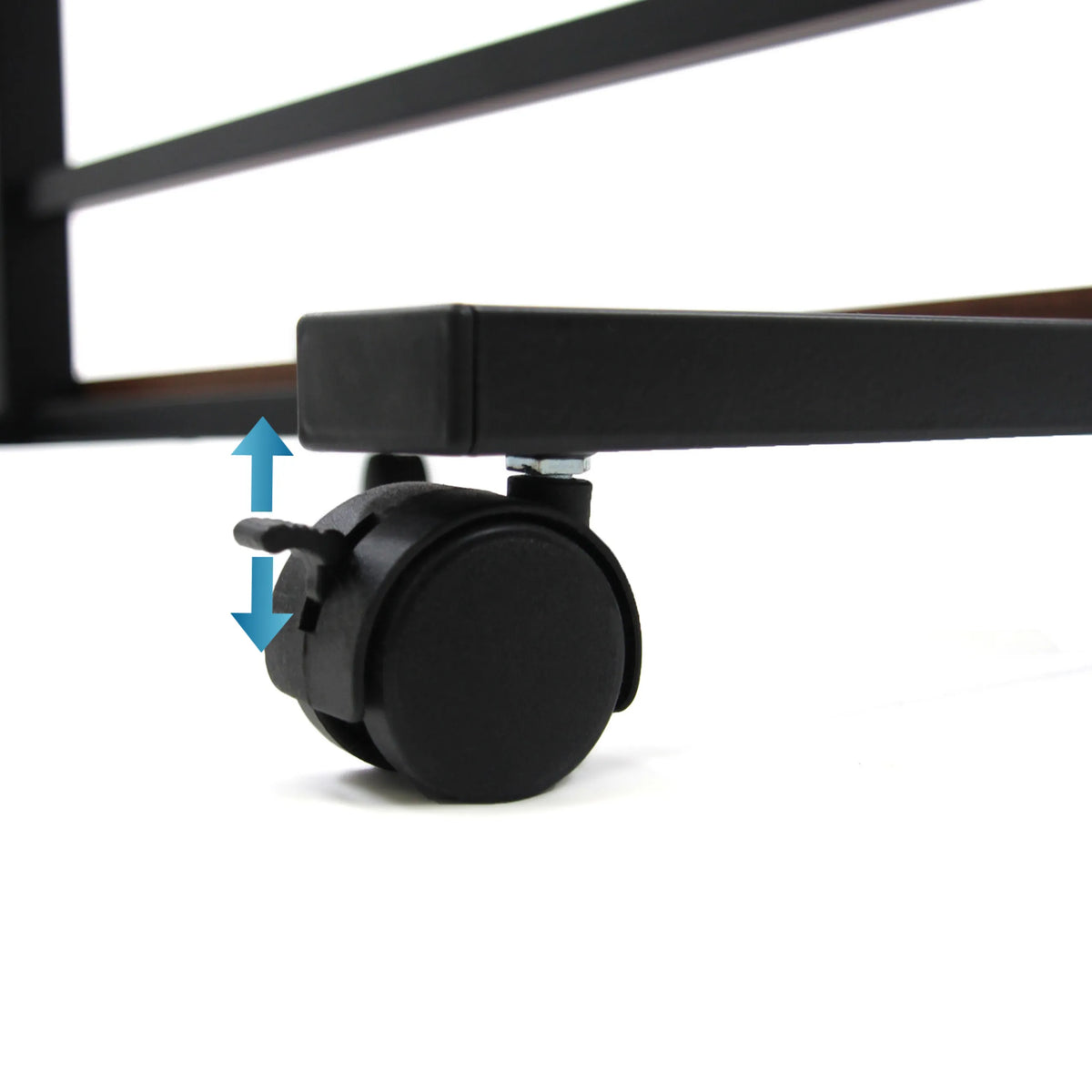 Rueda orientable y bloqueable del escritorio de pie WORKSTATION II de hjh OFFICE
