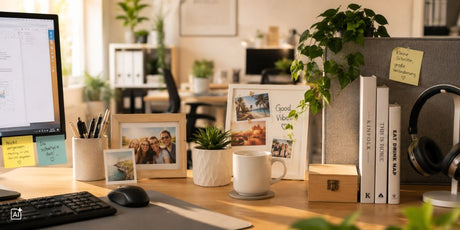 Privatgegenstände im Büro