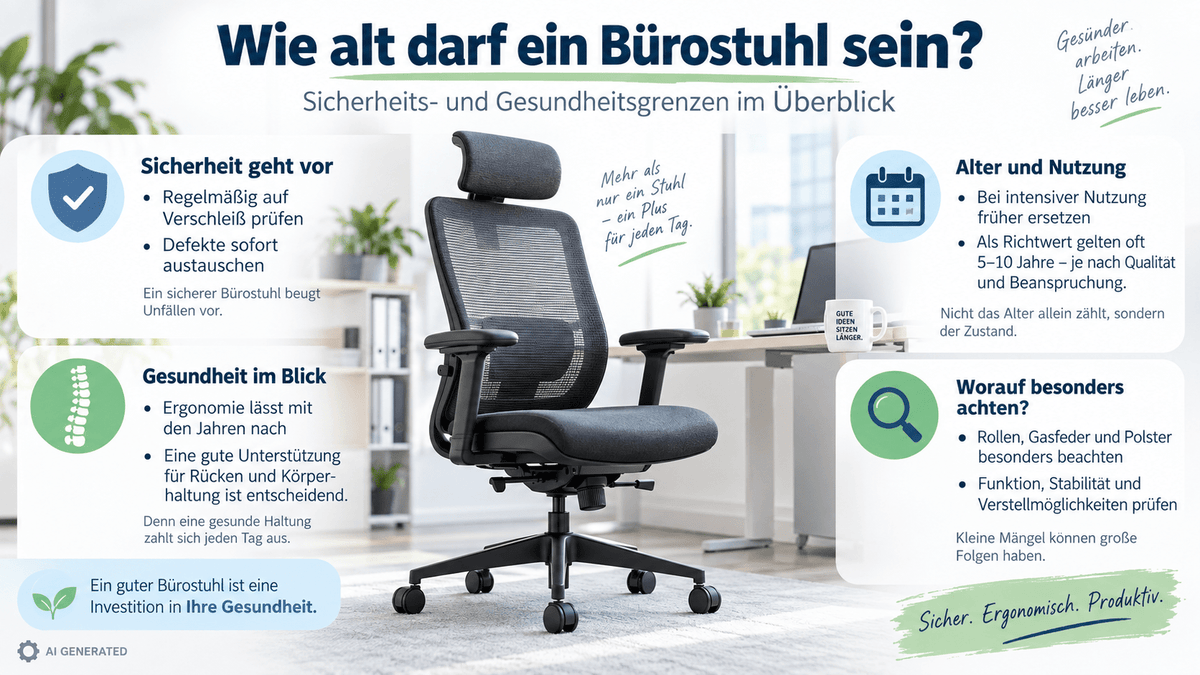 wie oft bürostuhl wechseln - buerostuhl24
