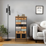 Cómoda CONTINENTO HIGH de madera en varios colores con varios cajones y compartimentos de hjh LIVING