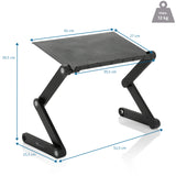 Dibujo dimensional del ensayo de escritorio VM-SA II de 42 × 27 cm y una capacidad de carga de 12 kg de hjh OFFICE