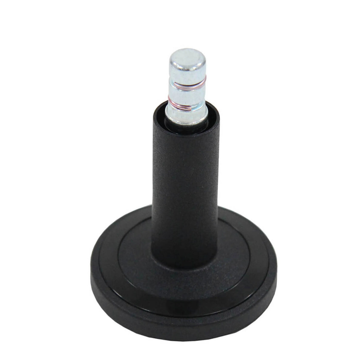 Deslizador para sillas STATO-M negro para suelos duros con pin de metal de 11 mm de hjh OFFICE