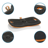 Tabla de equilibrio ACTIV en color negro y naranja con estructura de nodos y asa de transporte de hjh OFFICE