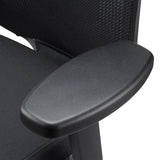 Reposabrazos negro de la Silla de oficina profesional Skandis Pro de hjh OFFICE