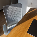Respaldo de malla gris claro de la Silla alta gama VERVIO de hjh OFFICE