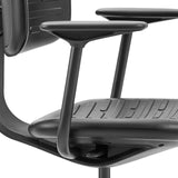 Reposabrazos negro del modelo TOP WORK B - A de hjh OFFICE