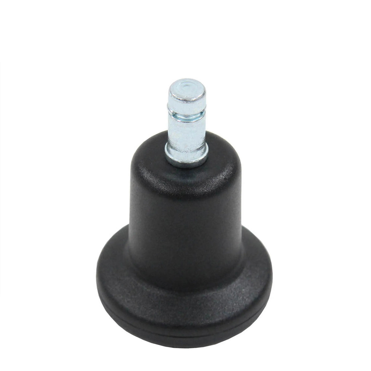 Deslizador para sillas 5 x STAND Nr. 10 negro con pin de metal de 10 mm para todos los suelos de hjh OFFICE