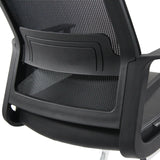 Respaldo de malla transpirable de la silla de viga voladiza INVENTOR V PRO en negro de hjh OFFICE