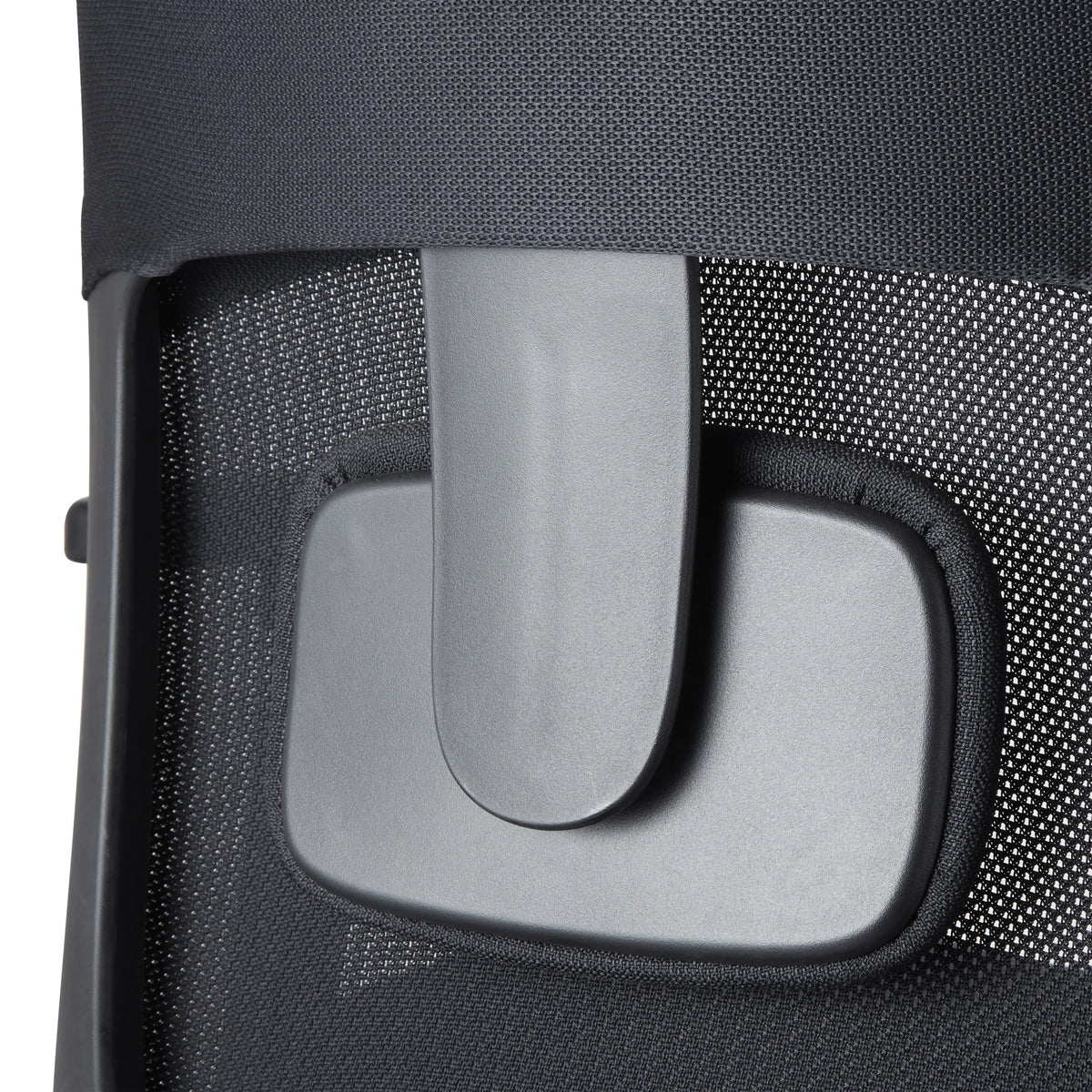 Soporte lumbar ajustable de la Silla de oficina profesional Skandis Pro en negro de hjh OFFICE