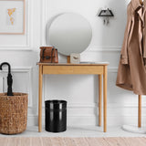 Papelera negra CLEAN III con capacidad de 15 litros de hjh OFFICE