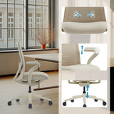 Reposabrazos y altura del asiento ajustables de la Silla alta gama VERVIO en beige de hjh OFFICE