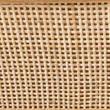 Estructura de rejilla vienesa tejida de la cómoda BOHEO K en roble de hjh LIVING