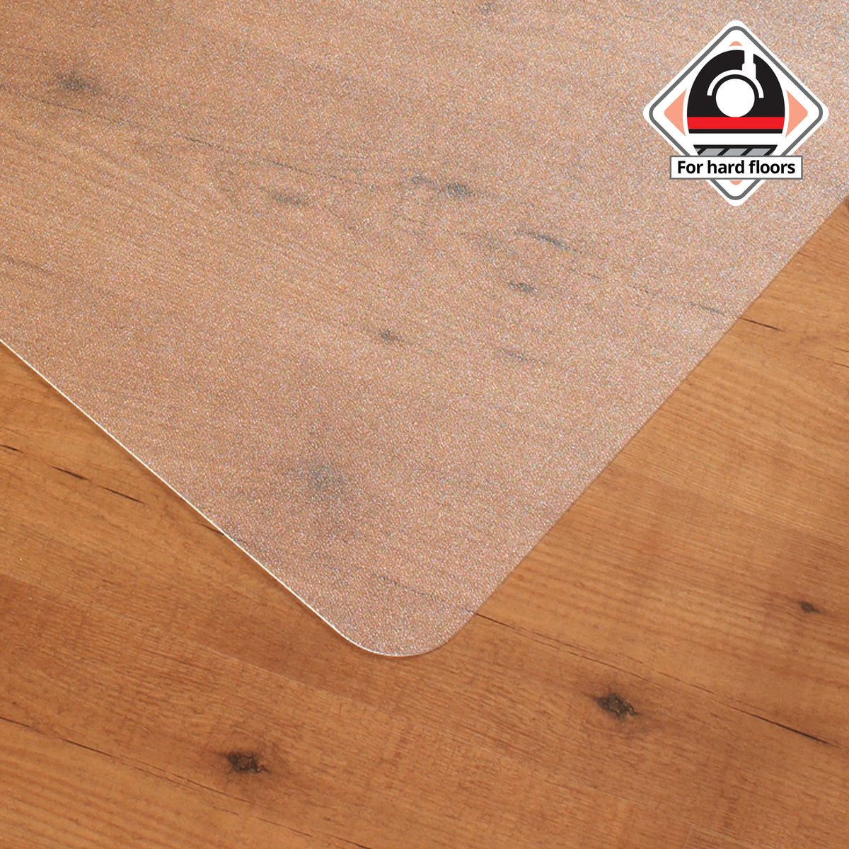 Alfombrilla transparente de policarbonato ULTIMAT II para suelos duros de Floortex