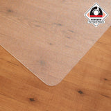 Alfombrilla transparente de policarbonato ULTIMAT II para suelos duros de Floortex