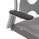Reposabrazos ajustable de la Silla de oficina profesional ARCEO W en gris de hjh OFFICE