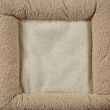 Material de forro polar beige del interior de la casa para gatos PAWY ES de hjh LIVING