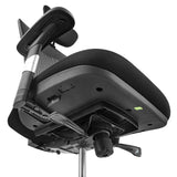 Parte inferior del asiento con palancas de ajuste de la Silla alta gama VENUS BASE de hjh OFFICE