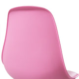Respaldo rosa de la Silla giratoria para niños FANCY II de hjh OFFICE