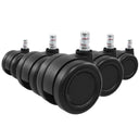5x ROLO COLOR 60 11mm/60mm Suelos duros - Ruedas para sillas 