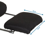 Dimensiones del reposapiés del Sillón de oficina Home Office RELAX CL190 con 20 cm de ancho y 38 cm de fondo de MyBuero