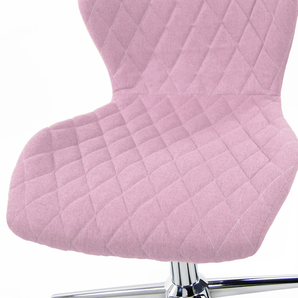 Asiento y respaldo acolchados en rosa de la Silla giratoria para niños JOY II de hjh OFFICE