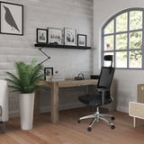 Silla de oficina profesional PORTO MAX HIGH con respaldo de malla y reposacabezas en negro de hjh OFFICE