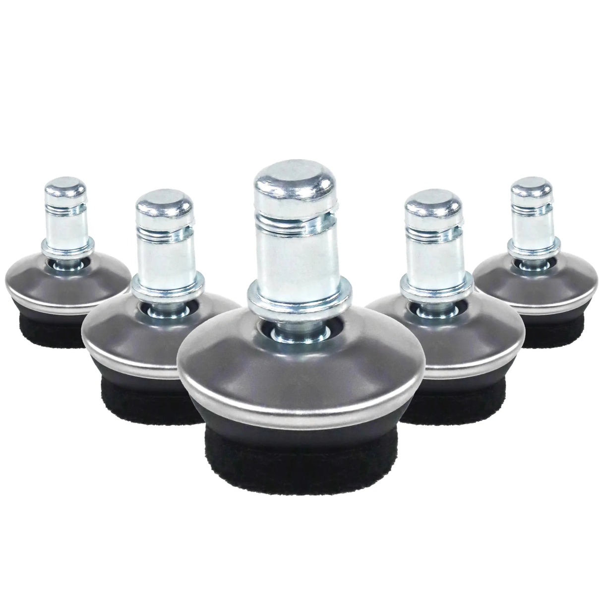 5 x STAND FZ | 11 mm | protectores de fieltro | suelo duro - deslizador para sillas 