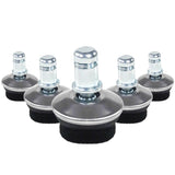 5 x STAND FZ | 11 mm | protectores de fieltro | suelo duro - deslizador para sillas 