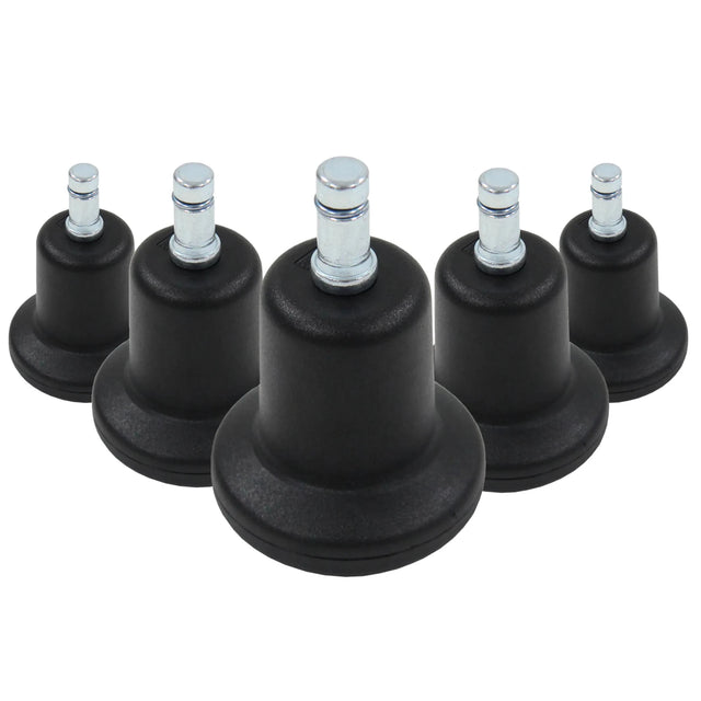 5 x STAND Nr. 11 | 11 mm | alle Böden - Stuhlgleiter - buerostuhl24