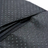 Cierre negro de la casa para gatos KITTY PAWBOX 2 de tejido textil estructurado de hjh LIVING
