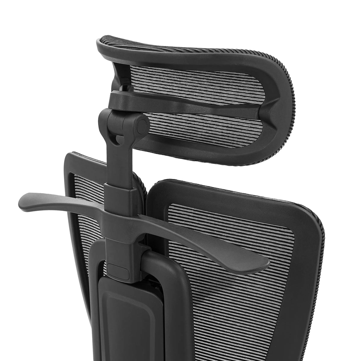 Reposacabezas ajustable con funda de malla de la silla de oficina profesional Ergo U2 Flex3 en negro de hjh OFFICE