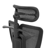 Reposacabezas ajustable con funda de malla de la silla de oficina profesional Ergo U2 Flex3 en negro de hjh OFFICE