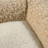 Tela de peluche beige de la casa para gatos PAWY ES de hjh LIVING