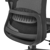 Respaldo de malla con soporte lumbar integrado de la Silla de oficina profesional Air Port 2 de MyBuero