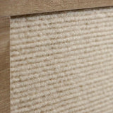 Superficie de tela acanalada beige de la Casa para gatos KITTY PAWBOX 2 en aspecto de roble de hjh LIVING
